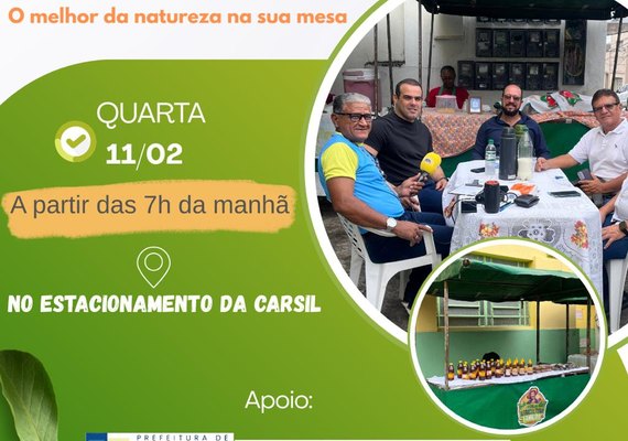 Carsil realiza 5ª Feira da Agricultura Familiar em Santana do Ipanema