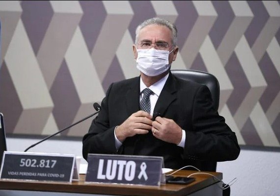 Renan Calheiros afirma que forma como governo agiu na pandemia tem nome: 'genocídio'