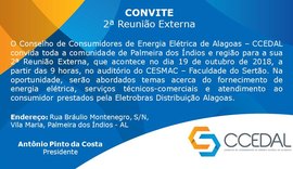 Conselho de energia promove reunião externa em Palmeira dos Índios