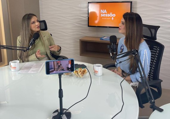 Nicole Calheiros participa de gravação de podcast para alertar sobre TDAH e saúde preventiva