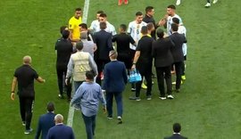 Anvisa interrompe partida entre Brasil e Argentina