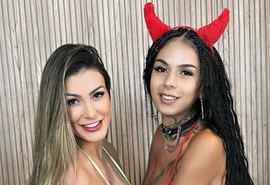 Andressa Urach polemiza ao se fantasiar de personagem bíblico