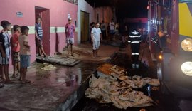 Fábrica clandestina de fogos de artifício é atingida por incêndio em Arapiraca