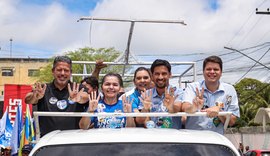 Em Palmeira, Rodrigo Cunha lidera maior carreata da campanha eleitoral em Alagoas até agora