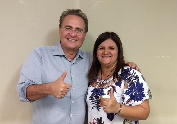 Em reunião com Renan, Ziane Costa define que será candidata a deputada estadual