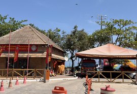 Corpo de Bombeiros reforça presença durante prévias carnavalescas na orla de Maceió