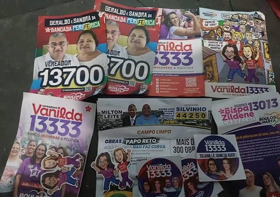 Santinhos e boca de urna são proibidos no dia da eleição