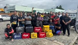 Motoristas e entregadores protestam contra PL 152 em Maceió