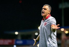 Técnico do CRB comenta derrota do time para o Paraná