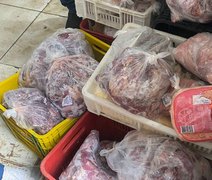 400 kg de carnes impróprias para consumo são apreendidos em Maceió