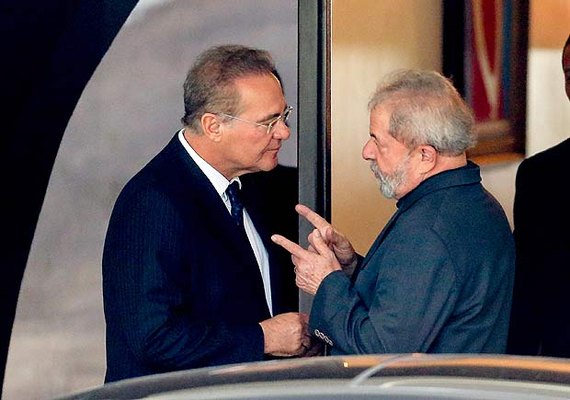 Lula será o candidato do centro em 2022, diz Renan