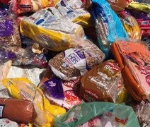 Cerca de 300 kg de alimentos impróprios para consumo são apreendidos durante o Natal