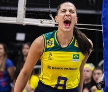 Após sofrer lesão no joelho direito, Julia Kudiess está fora da Liga das Nações de Vôlei