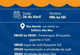 Espaço Semesp promove atividades na orla de Maceió