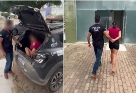 Mulher presa pela PC no Ceará após vídeo íntimo com adolescente