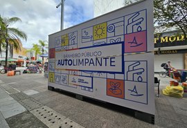 R$ 10,6 milhões em banheiros autolimpantes: Maceió poderia construir 205 banheiros fixos