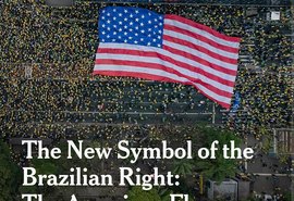 The New York Times analisa uso da bandeira dos EUA em ato bolsonarista no 7 de Setembro: 'tensão política'
