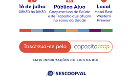 Maceió recebe Jornada Alagoana de Intercooperação com foco em cooperativas de saúde