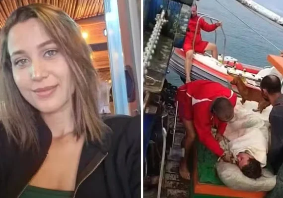 Mulher resgatada após três dias à deriva no litoral de São Paulo