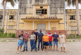 JHC visita ruínas da antiga Fábrica Carmen para tornar local em espaço turístico