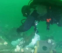 Submarino alemão naufragado em 1917 ainda libera TNT no Mar da Dinamarca