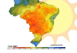 Onda de calor e baixa umidade marcam semana na maior parte do país
