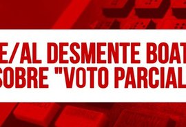 Fake news: TRE/AL desmente boatos sobre “voto parcial”