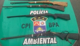 Sete armas de fogo são apreendidas durante Operação Cupira