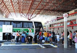 Mais de 4 mil pessoas circulam pelo Terminal Rodoviário de Maceió