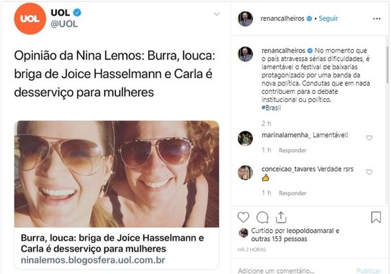 Briga entre Joice Hasselmann e Carla Zambelli é vista como desserviço