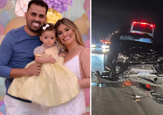 Influencers Maluzinha e Roninho sofrem acidente de carro em Alagoas