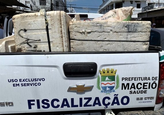 800 kg de alimentos impróprios para consumo foram apreendidos em Maceió
