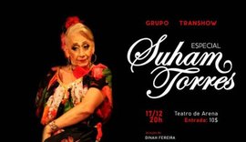 Grupo Transhow realiza espetáculo Especial Suham Torres, no Teatro de Arena