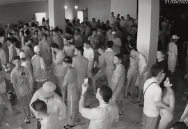 Câmeras registram ação de segurança que deixou um morto e dois feridos em festa