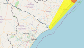 Inmet emite dois alertas para acumulado de chuvas em AL; confira a lista de municípios