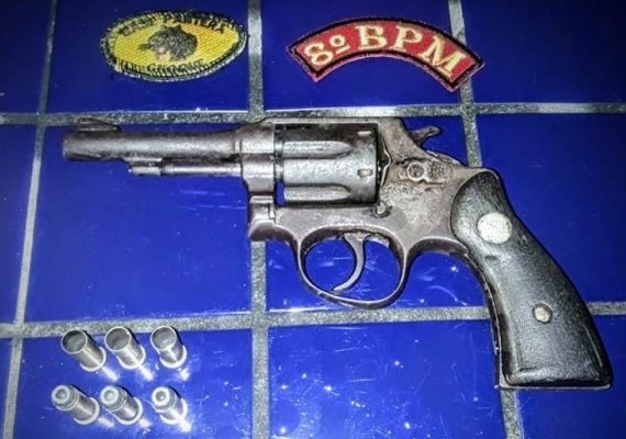 Polícia Militar prende menor de idade que portava uma arma de fogo