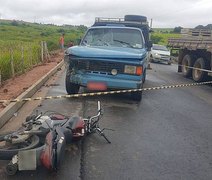 Grave acidente: motociclista vem a óbito após colidir de frente com caminhonete