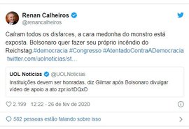Bolsonaro recebe duras críticas de parlamentares