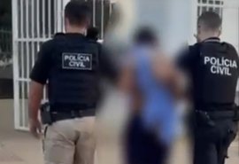 Acusado de estupro de vulnerável é preso em Igaci após mandado expedido