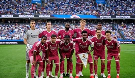 Endrick e Vini Jr. são titulares juntos pela primeira vez em amistoso do Real Madrid