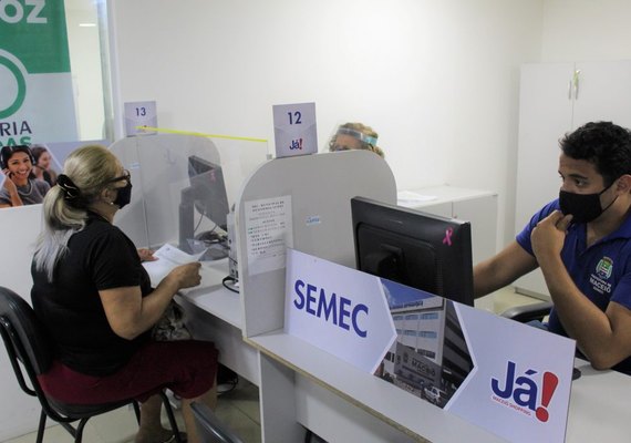 Postos de atendimento da Semec estão funcionando com agendamento