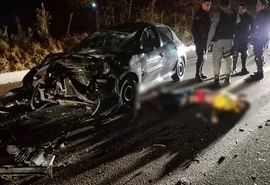 Acidente entre carro e moto na BR-316 deixa dois mortos e dois feridos