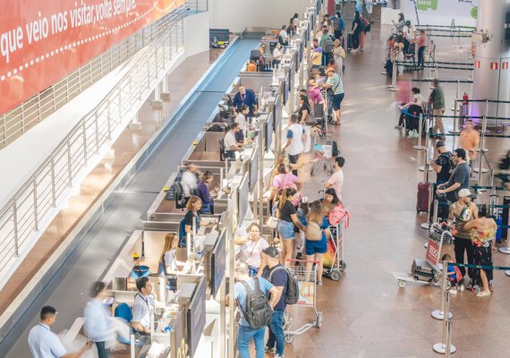 Mais de 550 mil passageiros passaram pelo Aeroporto Zumbi dos Palmares em apenas dois meses