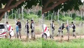 Vídeo mostra truculência de Policiais Militares durante abordagem em Piaçabuçu