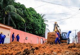 Nova Maceió segue com obras em ruas do Clima Bom
