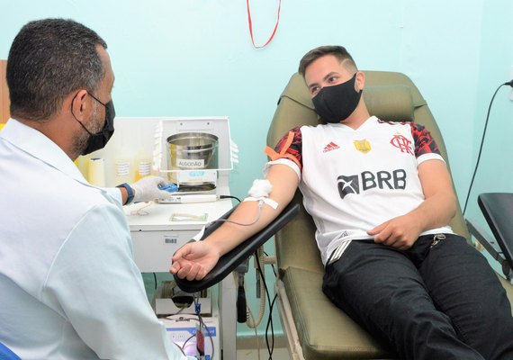 Hemoal dispõe de apenas 23% do estoque de sangue necessário e realiza coletas externas emergenciais