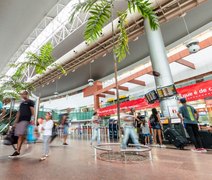Fluxo de passageiros no Aeroporto Internacional Zumbi dos Palmares cresce 33% em um mês