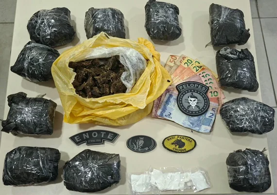 Polícia Militar prende três por tráfico e apreende drogas em cidades de AL