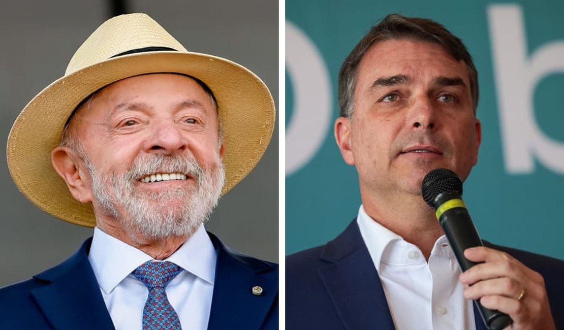 Enquanto Lula exibe fatos e história, Flávio oferece mentiras como 'projeto para o futuro'