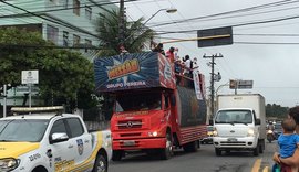 Motoristas de transportes complementares fazem carreata em Maceió nesta quarta (29)